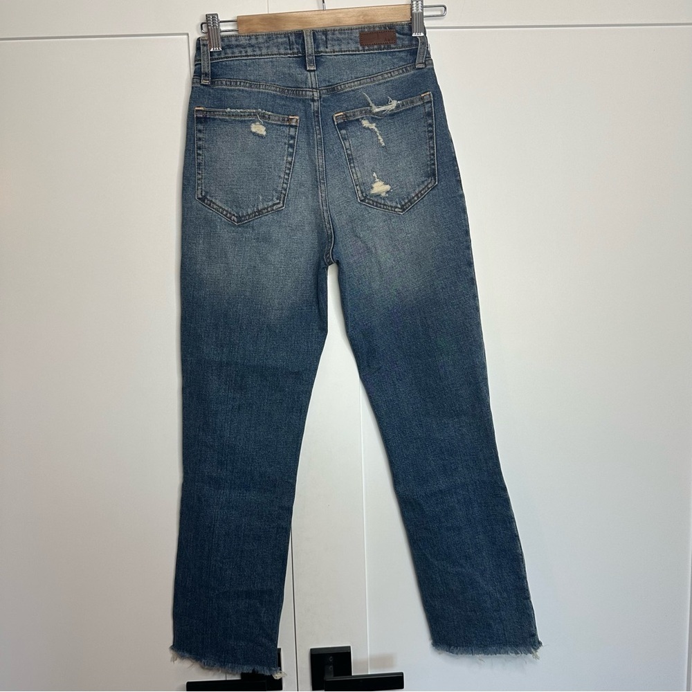 Abercrombie & Fitch Zoe Natural Rise Ankle Straight Jeans 25 0 high waist 90’s - Picture 3 of 8